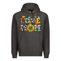 Smoke love mom Premium Hoodie - LillyAllenDesigns