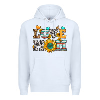 White love mom Premium Hoodie - LillyAllenDesigns