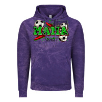 Cloud Purple mama soccer Vintage Hoodie - Zillion Design Studio