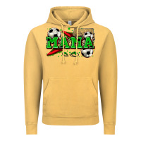 Vintage Mustard mama soccer Vintage Hoodie - Zillion Design Studio