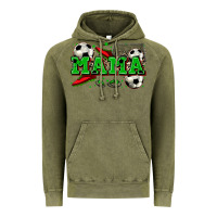 Vintage Olive mama soccer Vintage Hoodie - Zillion Design Studio