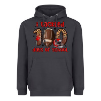 Smoke i tackled 100 days of school Heavyweight Hoodie - MaliasSmallBusiness