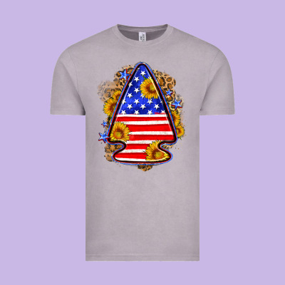 American Flag Arrowhead Vintage Tee Designed By Neo Western