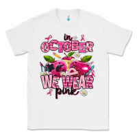 White in october we wear pink teachers Classic Tee - AdoDesignShop
