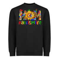 Black mom #autism life Heavyweight Sweatshirt - Zillion Design Studio