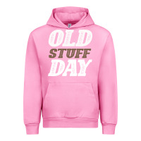 Fuchsia Pink National Old Stuff Day Funny Gift Urban Hoodie - Bettercallsaul