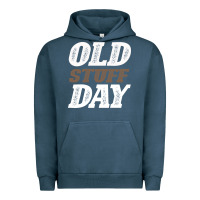 Pigment Midnight Navy National Old Stuff Day Funny Gift Urban Hoodie - Bettercallsaul