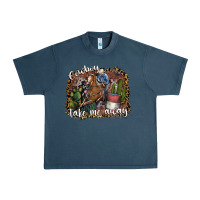 Midnight Navy cowboy take me away Urban Heavy Tee - SublimationCraftShop