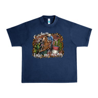 Navy cowboy take me away Urban Heavy Tee - SublimationCraftShop
