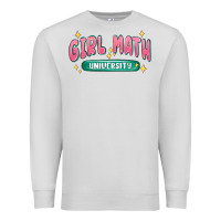 Dove Grey girl math university Premium Sweatshirt - MaliasSmallBusiness