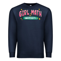 Navy girl math university Premium Sweatshirt - MaliasSmallBusiness