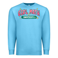 Ocean Blue girl math university Premium Sweatshirt - MaliasSmallBusiness