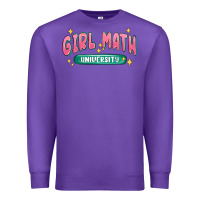 Purple girl math university Premium Sweatshirt - MaliasSmallBusiness