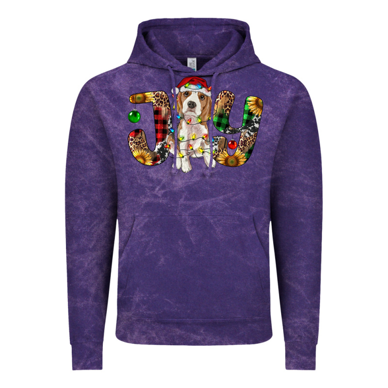 Beagle Christmas Joy Vintage Hoodie by RanaPortraitStore | Teevron