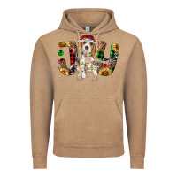 Vintage Coffee beagle christmas joy Vintage Hoodie - RanaPortraitStore