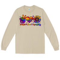 Mushroom peace love equality Long Sleeve Tee - JahusDesignShop