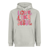 Moon Dust love like jesus Heavyweight Hoodie - MaliasSmallBusiness