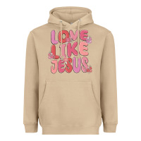 Mushroom love like jesus Heavyweight Hoodie - MaliasSmallBusiness