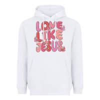 White love like jesus Heavyweight Hoodie - MaliasSmallBusiness