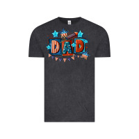 Vintage Black American Dad  4th of july Vintage Tee - CowGirlArtShop
