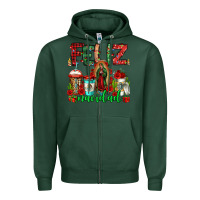 Sports Green feliz navidad lady of Guadalupe christmas coffee Zipper Hoodie - Jasminsmagicworld