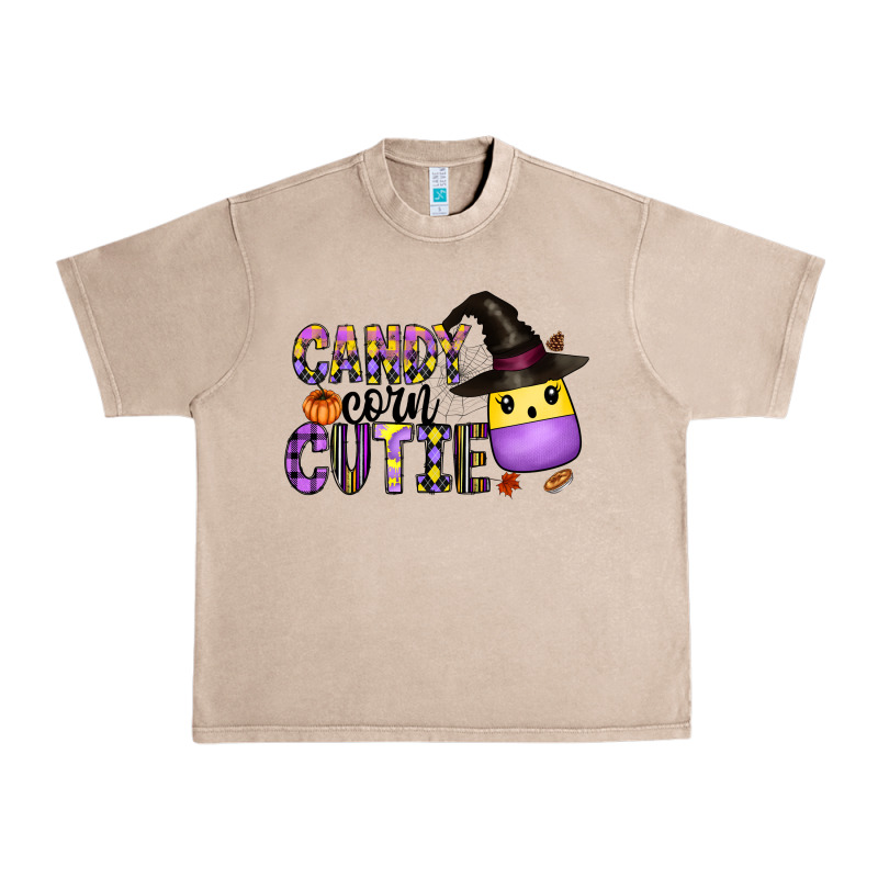 Candy Corn Cutie Urban Heavy Tee by CowhideDigitalArt | Teevron