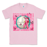 Bubblegum Pink pink out breast cancer volleyballs Classic Tee - AdoDesignShop