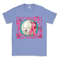 Colony Blue pink out breast cancer volleyballs Classic Tee - AdoDesignShop