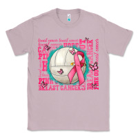 Lilac pink out breast cancer volleyballs Classic Tee - AdoDesignShop