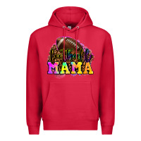 Cardinal football mama Premium Hoodie - LillyAllenDesigns