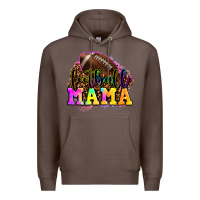 Coffee football mama Premium Hoodie - LillyAllenDesigns