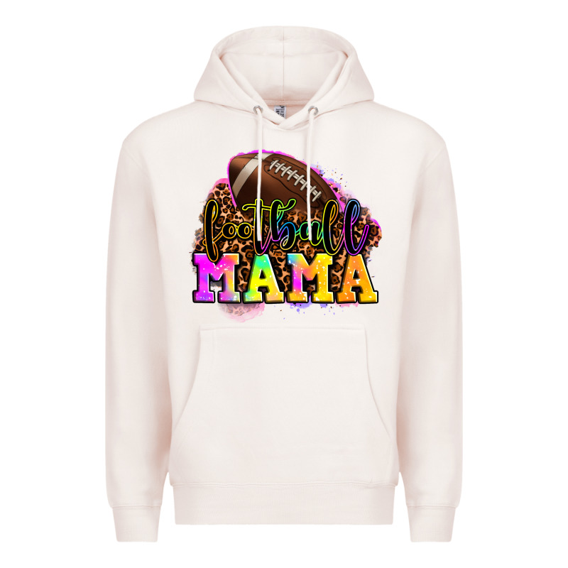 Football Mama Premium Hoodie by LillyAllenDesigns | Teevron
