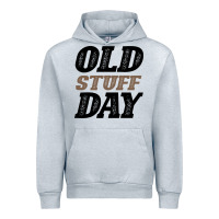 Heather Grey National Old Stuff Day Funny Gift Urban Hoodie - Bettercallsaul