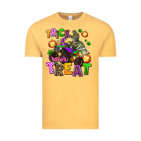 Vintage Mustard trick rawr treat Vintage Tee - AdoDesignShop
