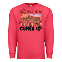 Cardinal ain't goin' down 'til the sun comes up Premium Sweatshirt - MaliasSmallBusiness