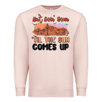 Pale Pink ain't goin' down 'til the sun comes up Premium Sweatshirt - MaliasSmallBusiness