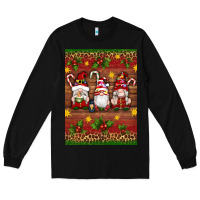 Black christmas gnomes Long Sleeve Tee - Artiststas