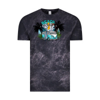 Cloud Black beach please Vintage Tee - SublimationCraftShop