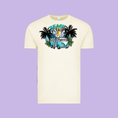 Beach Please Vintage Tee Designed By Sublimationcraftshop