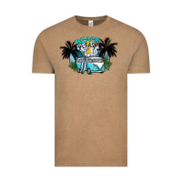 Vintage Coffee beach please Vintage Tee - SublimationCraftShop