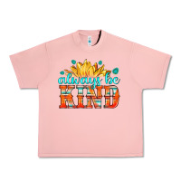 Salmon always be kind Urban Heavy Tee - HRA Design Shop