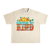 Sandshell always be kind Urban Heavy Tee - HRA Design Shop