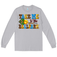 Moon Dust take me to the ballpark softball Long Sleeve Tee - AdoDesignShop