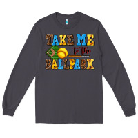 Smoke take me to the ballpark softball Long Sleeve Tee - AdoDesignShop