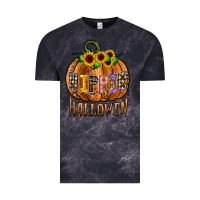 Cloud Black hippie halloween Vintage Tee - CowhideDigitalArt