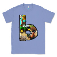 Colony Blue farm life alphabet lowercase letters b Classic Tee - BundleAndBundleShop