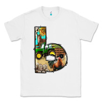 White farm life alphabet lowercase letters b Classic Tee - BundleAndBundleShop
