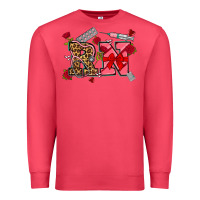 Cardinal valentines day rn Premium Sweatshirt - NancyCooperArtShop
