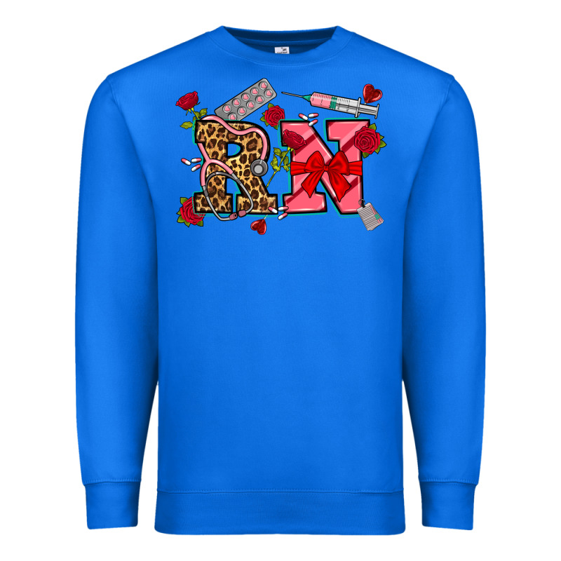 Valentines Day Rn Premium Sweatshirt by NancyCooperArtShop | Teevron
