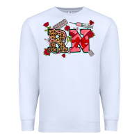 White valentines day rn Premium Sweatshirt - NancyCooperArtShop